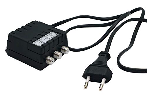 AL200/2 - Netzteil für TV-Antennenverstärker, Netzteil 2 Ausgänge, Netzteil 12 Volt 200 mA, EFFE-Stecker, entworfen in Italien, hergestellt in P.R.C. von Elettronica Cusano
