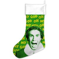 Elf Oh My God! Santa's Coming! Christmas Stocking von Elf