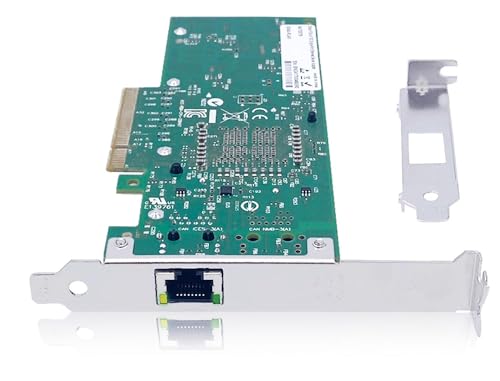 Elfcam® - 10Gb Netzwerkkarte in RJ45 für Intel X540-T1 - X540 Chip, 10Gb PCI Express x8 LAN Adapter, 10Gb NIC für Windows Server, Windows 7/8/10, Linux von Elfcam