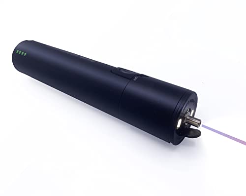 Elfcam® - 15 mW Glasfaser-Kabel Tester mit Lithium-Ionen-Akku mit 1800 mAh, Optischer Kabeltester (15 mW) von Elfcam