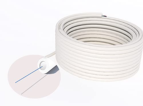 Elfcam® - Glasfaserkabel, Einzelmodus, 9/125 µm, für Installation im Innenbereich, Weiß, 50 m von Elfcam