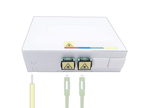 Elfcam® - Optischer Terminalanschluss (PTO) für FTTH, optischer Port mit SC/APC (2 optische Ports) von Elfcam