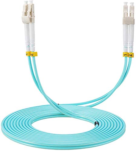 Elfcam® - 25m Glasfaserkabel LC/UPC auf LC/UPC 50/125um OM3 Multimode Duplex LSZH, Blau.25M Elfcam® - 25m Glasfaserkabel LC/UPC auf LC/UPC 50/125um OM3 Multimode Duplex LSZH, Blau.25M von Elfcam