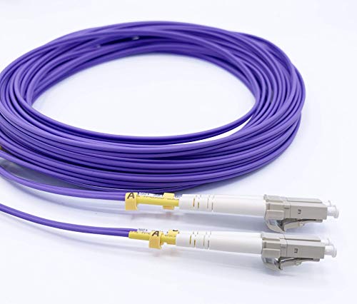Elfcam - 2m Glasfaserkabel LWL LC/UPC auf LC/UPC OM4 Multimode Duple 50/125um LSZH, 2M Elfcam - 2m Glasfaserkabel LWL LC/UPC auf LC/UPC OM4 Multimode Duple 50/125um LSZH, 2M von Elfcam