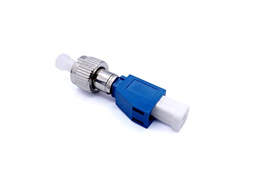 Elfcam - Glasfaser Adapter, LWL Adapter/Kupplung FC Männlich auf LC Weiblich,1 Stück Elfcam - Glasfaser Adapter, LWL Adapter/Kupplung FC Männlich auf LC Weiblich,1 Stück von Elfcam
