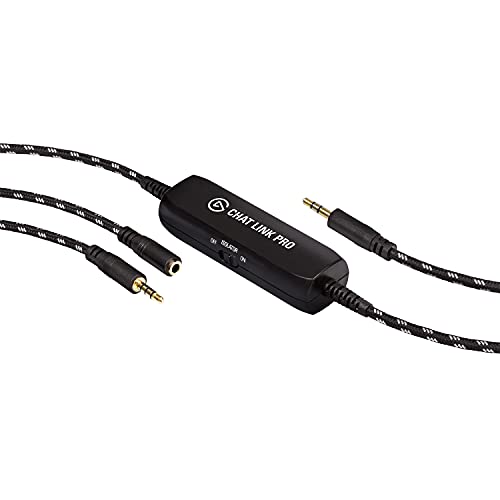 Elgato Chat Link Pro - Audio-Adapter für PS5, PS4, Nintendo Switch, Aufnahme von Audio-Chat, Gameplay-Sound, extralanges Kabel Elgato Chat Link Pro - Audio-Adapter für PS5, PS4, Nintendo Switch, Aufnahme von Audio-Chat, Gameplay-Sound, extralanges Kabel von Elgato