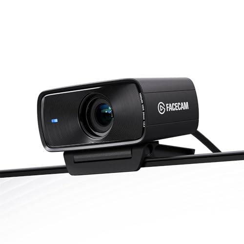 Elgato Facecam MK.2 – Erstklassige Full-HD-Webcam für Streaming, Gaming, Videokonferenzen, Aufnahme, HDR-fähig, Sony Sensor, Schwenken/Neigen/Zoomen – kompatibel mit OBS, Zoom, Teams etc., für PC/Mac von Elgato