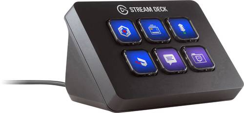 Elgato Stream Deck Mini 10GAI9901 Konsole für Streaming, Foto-/Videobearbeitung Beleuchtet, Display von Elgato