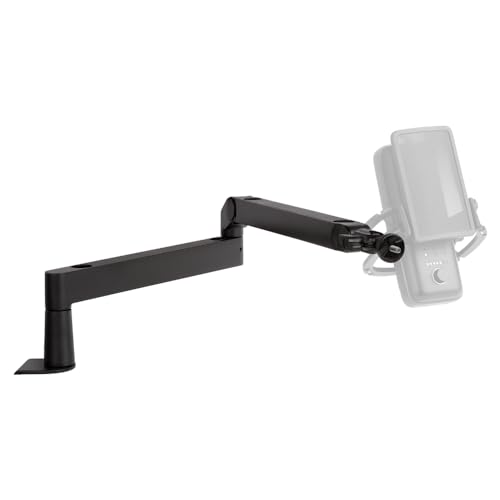 Elgato Wave Mic Arm LP - Low Profile Mikrofonarm mit Kabelkanälen für einen sauberen Arbeitsplatz, Tischklemme, vielseitig, voll einstellbar, ideal für Podcast, Streaming, Gaming, Home Office von Elgato