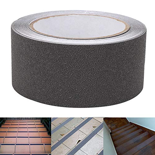 ElgnAura Anti - Slip Safety Tape, hohe Traktion Grip Tape Nicht -Schlupfband für Treppen, Peva -Schleifsicherheitsstreifen 5 m / 16,4 Fuß Länge, 50 mm / 2 -Zoll -Breite (Grau) von ElgnAura