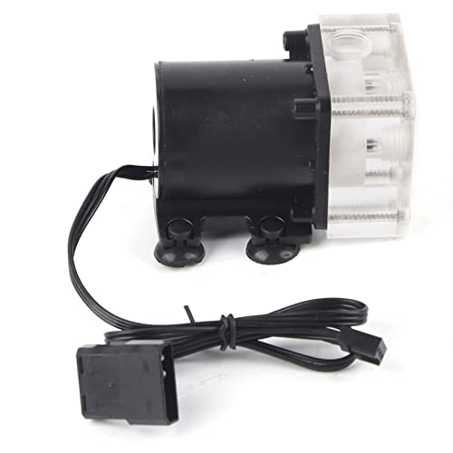 ElgnAura G1 / 4 Thread CPU Cooling 12V DC Ultra Quiet Water Cooling Pump for PC 500L / H Performance ElgnAura G1 / 4 Thread CPU Cooling 12V DC Ultra Quiet Water Cooling Pump for PC 500L / H Performance von ElgnAura