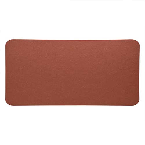 ElgnAura Non -Slip -Laptop -Pad, Tischmaus -Pad mit Anti -statischen Funktionen, 68x33cm Schreibtischmatte für Büro und Zuhause (Khaki) von ElgnAura