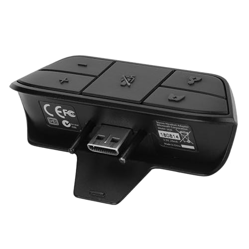 ElgnAura Staubdichter Stereo-Headset-Adapter für X BOX One, Konverter mit Spielsteuerung, Stereo-Sound-Synchronisierung und Audio-Mikrofon-Kopfhörer ElgnAura Staubdichter Stereo-Headset-Adapter für X BOX One, Konverter mit Spielsteuerung, Stereo-Sound-Synchronisierung und Audio-Mikrofon-Kopfhörer von ElgnAura