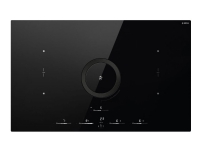 Elica NikolaTesla Switch Glow BL/F/83, Schwarz, Integriert, 83 cm, Zonen-Induktionskochfeld, Glas, 4 Zone(n) von Elica