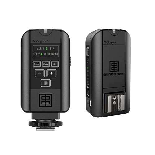Elinchrom EL19370 – EL-Skyport Universal Plus Transmitter-Set, Schwarz von Elinchrom
