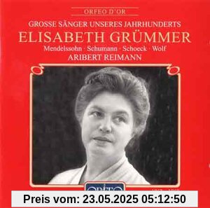 Große Sänger unseres Jahrhunderts - Elisabeth Grümmer Große Sänger unseres Jahrhunderts - Elisabeth Grümmer von Elisabeth Grümmer