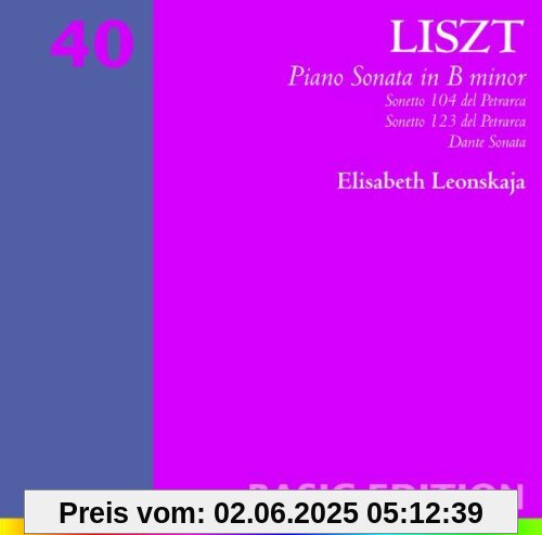 Piano Sonata in B Minor von Elisabeth Leonskaja