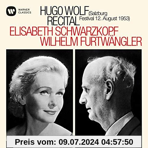 Hugo Wolf Recital-Salzburg,12/08/1953 von Elisabeth Schwarzkopf