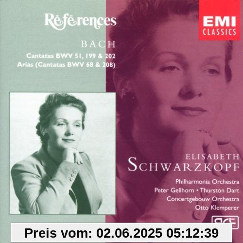 Kantaten 51 und 202 u.a. von Elisabeth Schwarzkopf