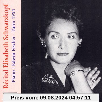 Schwarzkopf in Recital Torino 1954 von Elisabeth Schwarzkopf