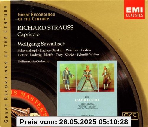 Strauss, Richard - Capriccio / Schwarzkopf · Wächter · Fischer-Dieskau · Gedda · Hotter · Ludwig · Philharmonia Orchestra · Sawallisch Strauss, Richard - Capriccio / Schwarzkopf · Wächter · Fischer-Dieskau · Gedda · Hotter · Ludwig · Philharmonia Orchestra · Sawallisch von Elisabeth Schwarzkopf