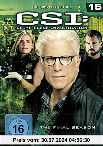 CSI: Crime Scene Investigation - Season 15 [6 DVDs] von Elisabeth Shue