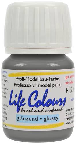 Elita Acryllack Dunkelgrau 15ml Elita Acryllack Dunkelgrau 15ml von Elita