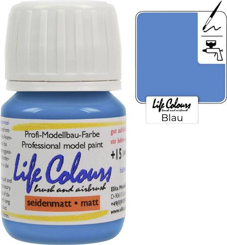 Elita LC000030-SM-015 Modellbau-Farbe Blau 15ml Elita LC000030-SM-015 Modellbau-Farbe Blau 15ml von Elita