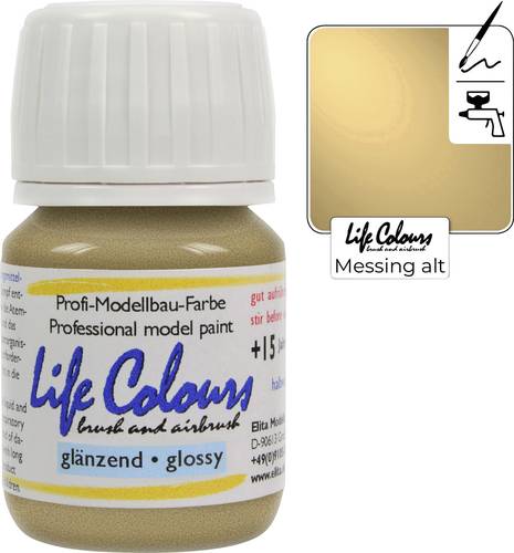 Elita LC000077-HG-015 Modellbau-Farbe Messing-antik 15ml Elita LC000077-HG-015 Modellbau-Farbe Messing-antik 15ml von Elita