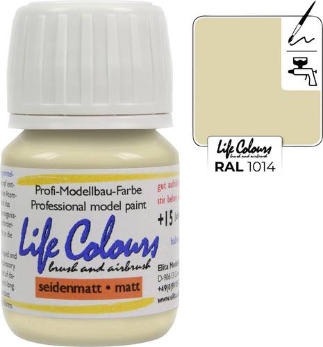 Elita LC001014-SM-015 Modellbau-Farbe Elfenbein 15ml von Elita