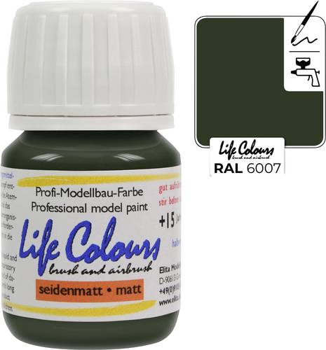 Elita LC006007-SM-015 Modellbau-Farbe Flaschengrün 15ml Elita LC006007-SM-015 Modellbau-Farbe Flaschengrün 15ml von Elita
