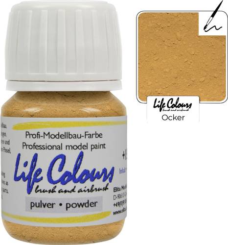 Elita LC030217 Modellbahn-Pulverfarbe Ocker 30ml Elita LC030217 Modellbahn-Pulverfarbe Ocker 30ml von Elita