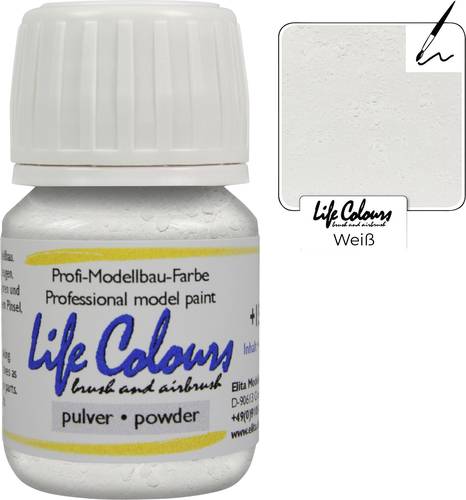 Elita LC030260 Modellbahn-Pulverfarbe Weiß 30ml Elita LC030260 Modellbahn-Pulverfarbe Weiß 30ml von Elita