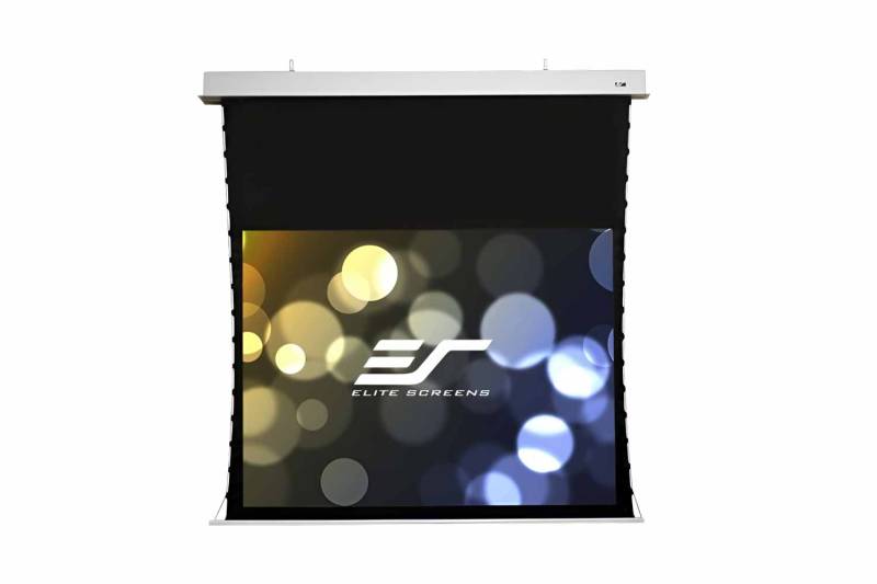 Deckeneinbau Leinwand Elite Screens Evanesce Tab Tension - CineWhite - 185,9cm x 104,6cm - 16:9 von Elite Screens