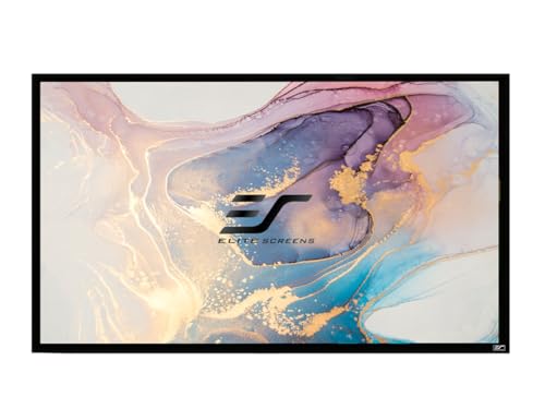 ELITE SCREENS Fixed Frame Projector Screen 16:9 ezFrame 299 x 168 cm, 16:9 Format 135 inches, 5D CineGrey Cloth, R135DHD5 ELITE SCREENS Fixed Frame Projector Screen 16:9 ezFrame 299 x 168 cm, 16:9 Format 135 inches, 5D CineGrey Cloth, R135DHD5 von Elite Screens
