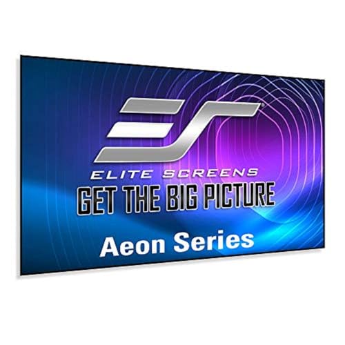Elite Screens' AEON- Rahmenleinwand für Beamer / 16:9 / CineWhite / 203 x 115 von Elite Screens