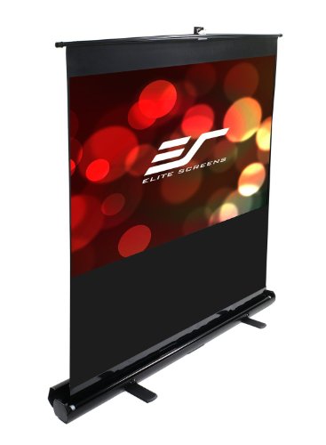 Elite Screens F120NWH ezCinema Series Leinwand (Diagonal 304,8 cm (120 Zoll), Höhe 150,1 cm (59,1 Zoll), Breite 266,7 cm (105 Zoll), Format 16:9) schwarz von Elite Screens