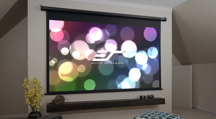 Elite Screens Manual Series M100UWH - Leinwand - 254 cm (100) - 16:9 - Matte White von Elite Screens