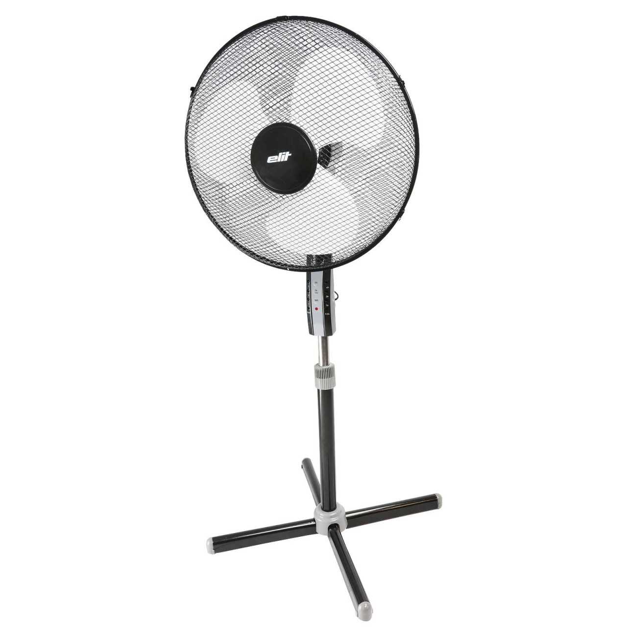 Elit FR-16B Standventilator 50Watt 16 Zoll 40cm oszilierend mit Fernbedienung Schwarz B-Ware Elit FR-16B Standventilator 50Watt 16 Zoll 40cm oszilierend mit Fernbedienung Schwarz B-Ware von Elit