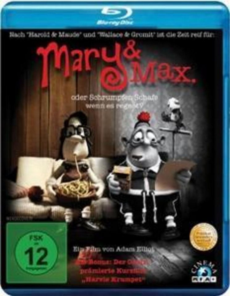 Elite Blu-ray Mary & Max - Oder schrumpfen Schafe wenn es regnet? Elite Blu-ray Mary & Max - Oder schrumpfen Schafe wenn es regnet? von Elite