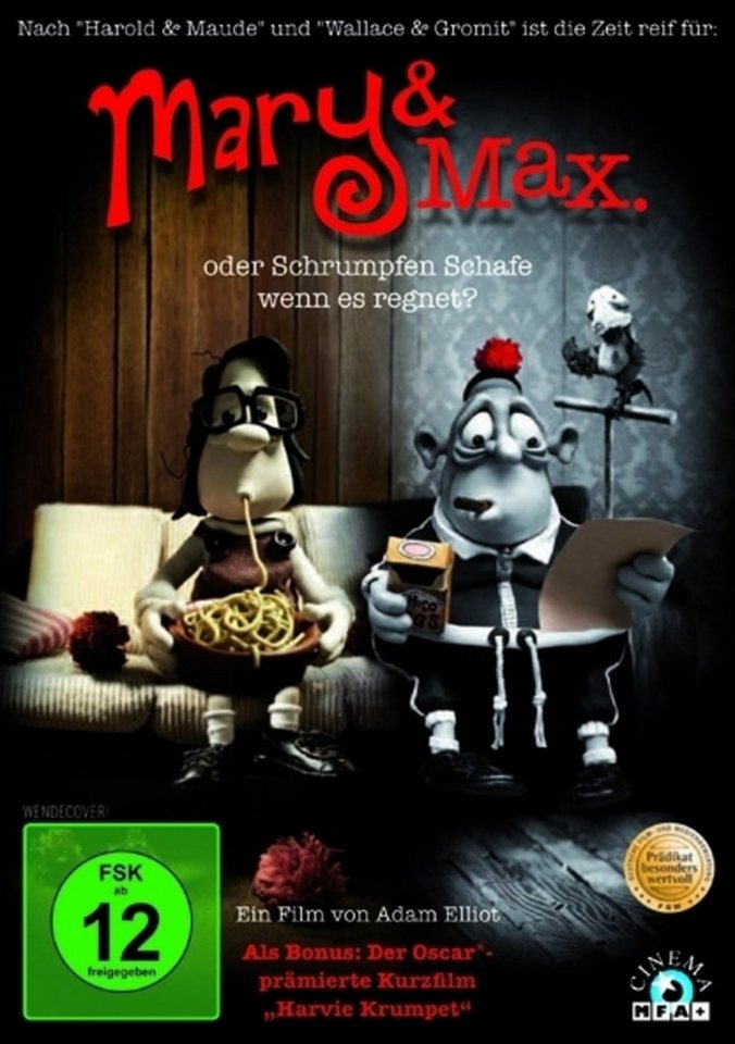 Elite DVD Mary & Max - Oder schrumpfen Schafe wenn es regnet? Elite DVD Mary & Max - Oder schrumpfen Schafe wenn es regnet? von Elite