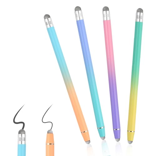 Touchscreen Stift 2 in 1, Kapazitive Stylus Touch Pen, Hohe Empfindlichkeit Tablet Stift, Universal Touchscreen Eingabestift für alle Tablets/Smartphone, kompatibel mit Android/IOS Touchscreen Stift 2 in 1, Kapazitive Stylus Touch Pen, Hohe Empfindlichkeit Tablet Stift, Universal Touchscreen Eingabestift für alle Tablets/Smartphone, kompatibel mit Android/IOS von Elitecran