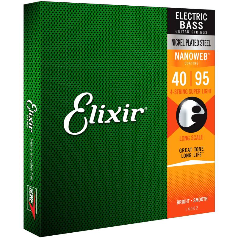 Elixir 14002 Electric Bass NPS Nanoweb Super Light 40-95 von Elixir