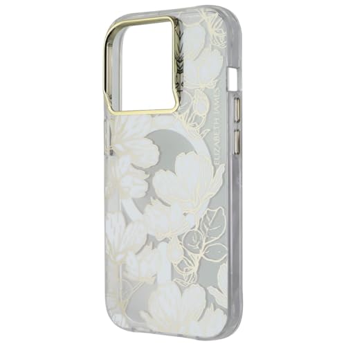 Elizabeth James Hülle kompatibel mit MagSafe für iPhone 15 Pro - Sonntag in Soho Clear/Gold Elizabeth James Hülle kompatibel mit MagSafe für iPhone 15 Pro - Sonntag in Soho Clear/Gold von Elizabeth James