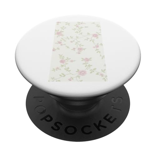 Aquarell Floral Art Soft Pastell Botanical Flower Print PopSockets Klebender PopGrip von Elk Phone Designs