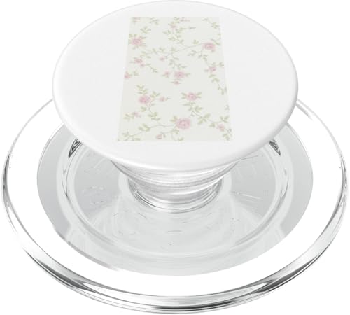 Aquarell Floral Art Soft Pastell Botanical Flower Print PopSockets PopGrip für MagSafe von Elk Phone Designs