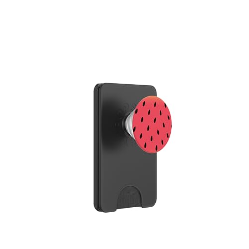 Wassermelone Farbverlauf Obst Streifen Sommer PopSockets PopWallet für MagSafe Wassermelone Farbverlauf Obst Streifen Sommer PopSockets PopWallet für MagSafe von Elk Phone Designs