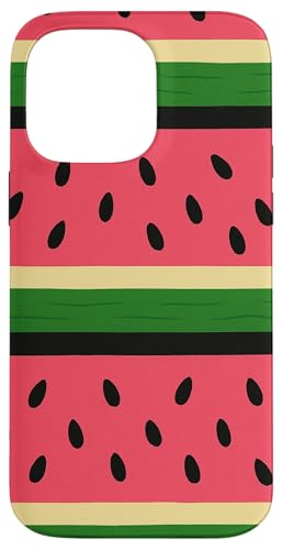 Wassermelone Streifen Rosa Grün Schwarz Sommer Obst Kunst Hülle für iPhone 14 Pro Max Wassermelone Streifen Rosa Grün Schwarz Sommer Obst Kunst Hülle für iPhone 14 Pro Max von Elk Phone Designs