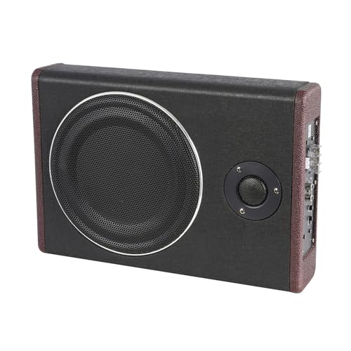 600W Auto Audio Subwoofer, Kompakt Auto Subwoofer, Subwoofer Unter Dem Sitz für SUVs Lkws Wohnmobile, Eingebautem Verstärker 600W Auto Audio Subwoofer, Kompakt Auto Subwoofer, Subwoofer Unter Dem Sitz für SUVs Lkws Wohnmobile, Eingebautem Verstärker von Elksften