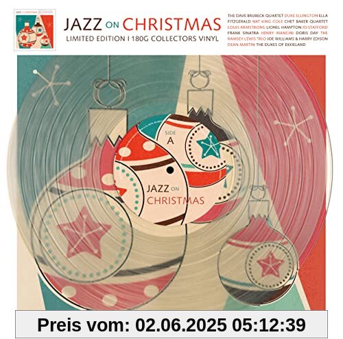 Jazz On Christmas - Limitiert - 180gr. crystal clear [ Limited Edition / colored Vinyl / 180g Vinyl] [Vinyl LP] von Ella Fitzgerald